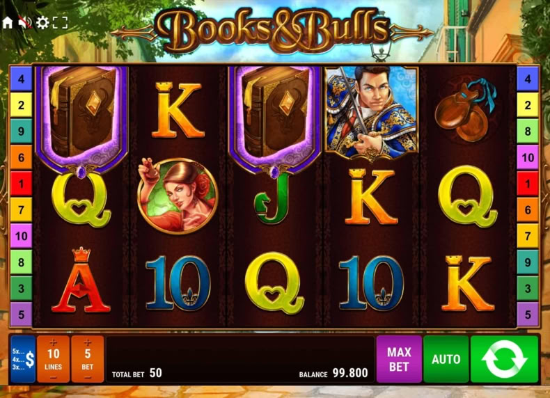 Books & Bulls game - play for free