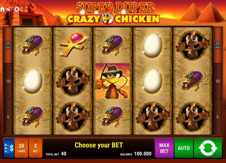 Super Duper Crazy Chicken game - play for free