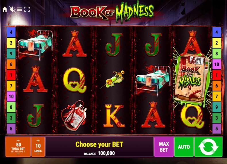 Book of Madness game - play for free
