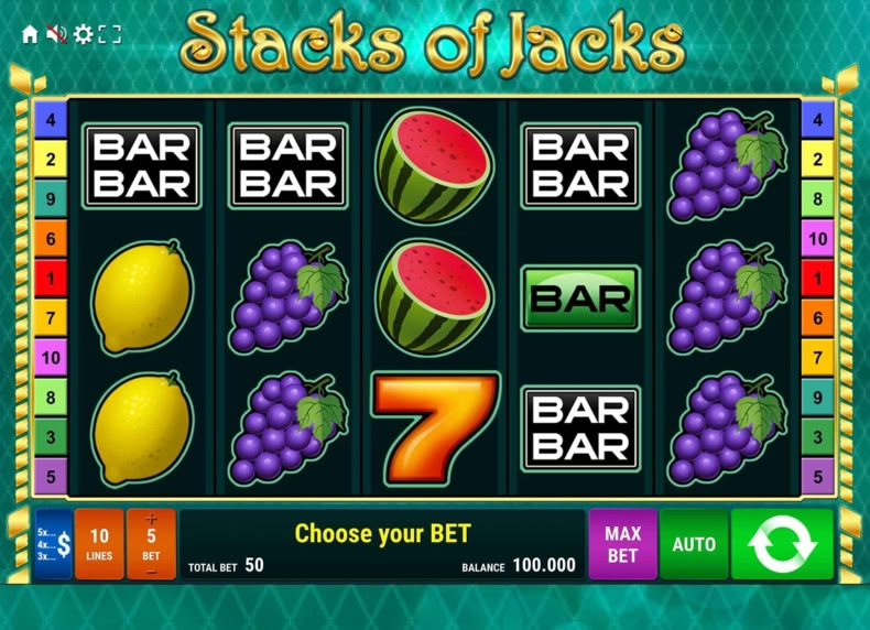 Stacks of Jacks game - play for free