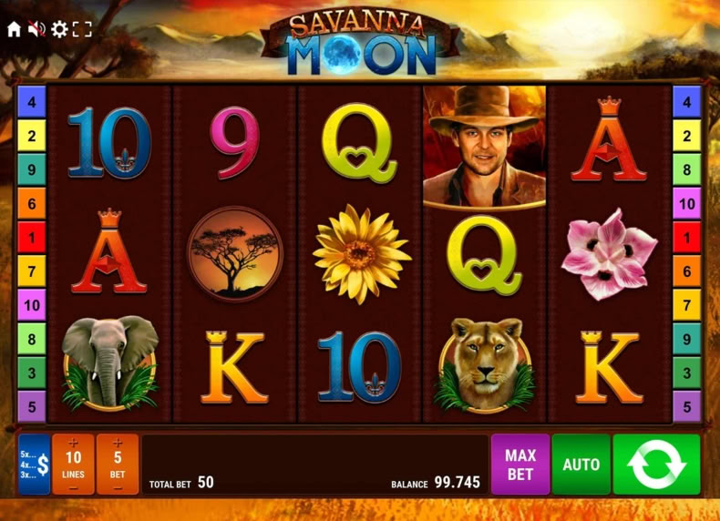Savanna Moon game - play for free