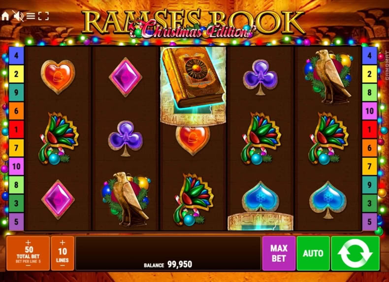 Ramses Book Christmas Edition game - play for free