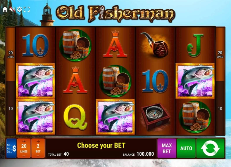 Old Fisherman game - play for free