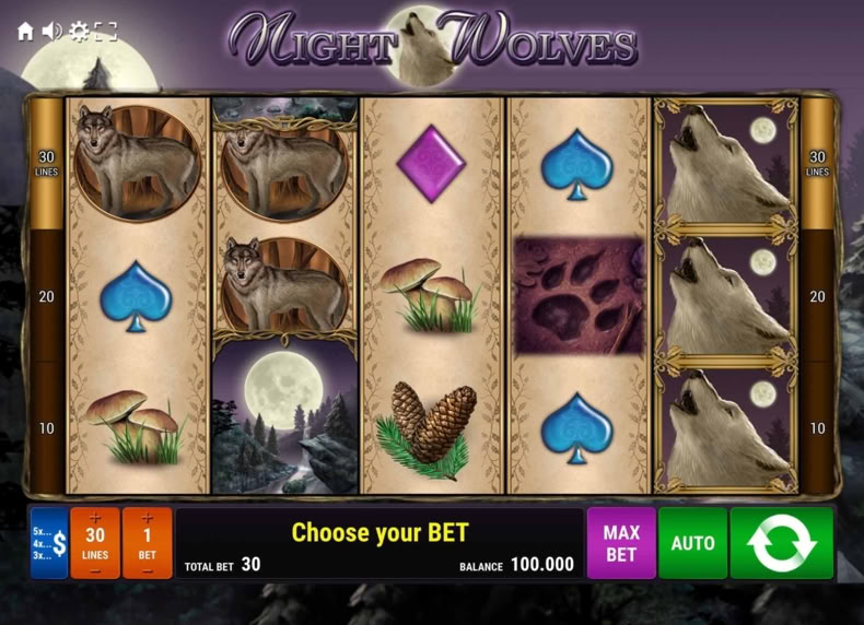 Night Wolves game - play for free