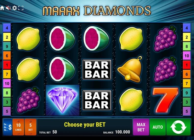 Maaax Diamonds game - play for free