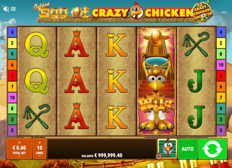 Golden Egg of Crazy Chicken Crazy Chicken Shooter game - play for free
