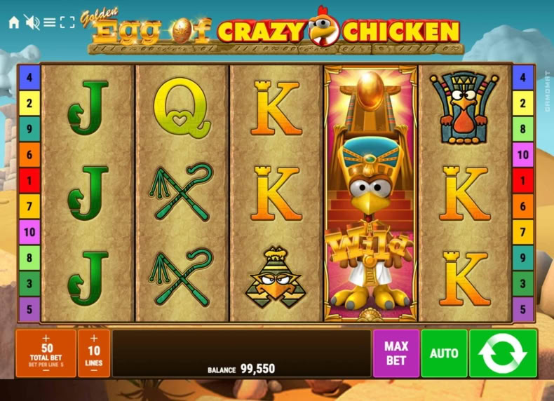 Golden Egg of Crazy Chicken game - play for free