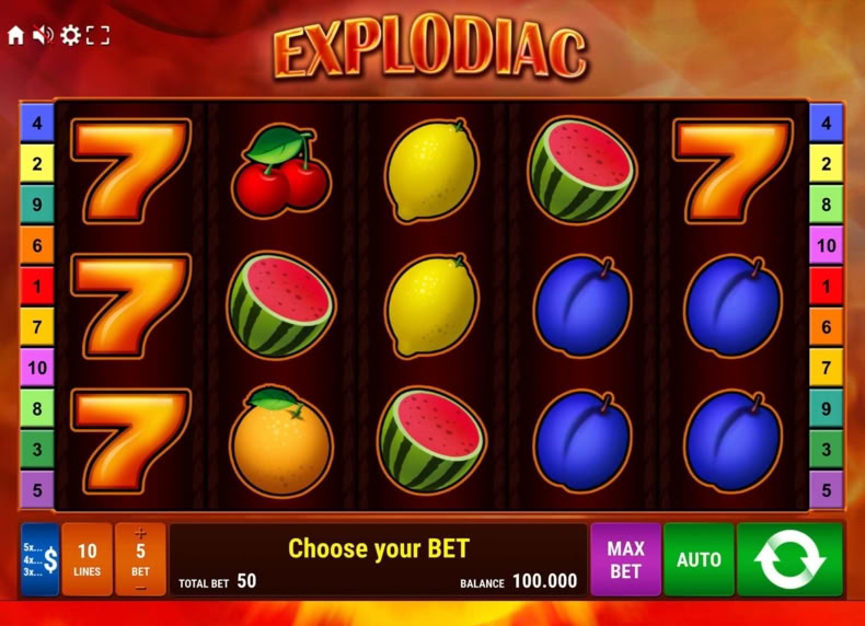Explodiac game - play for free