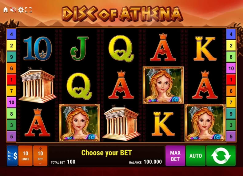 Disc of Athena game - play for free