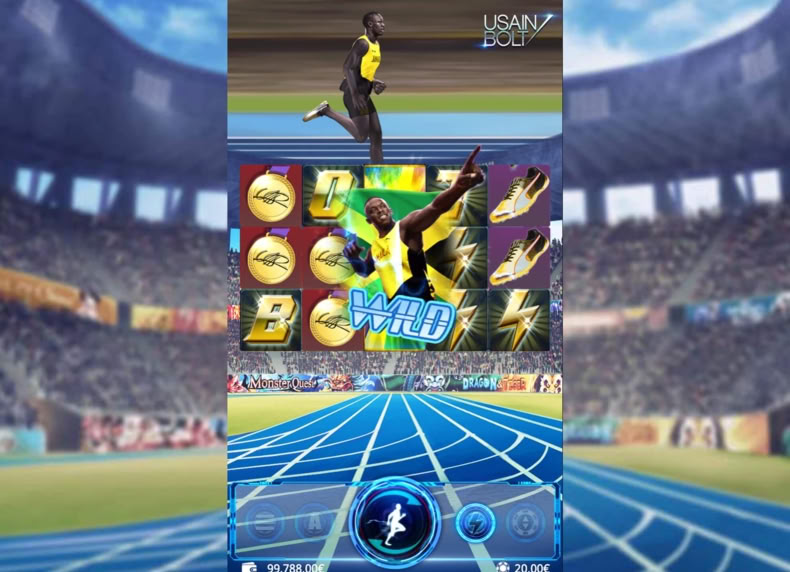 Usain Bolt game - play for free