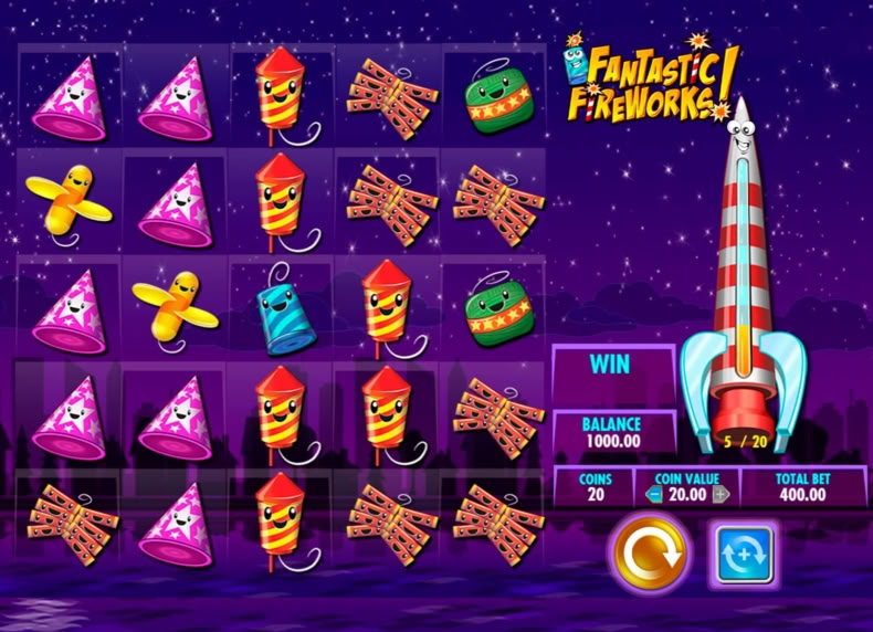 Fantastic Fireworks game - play for free