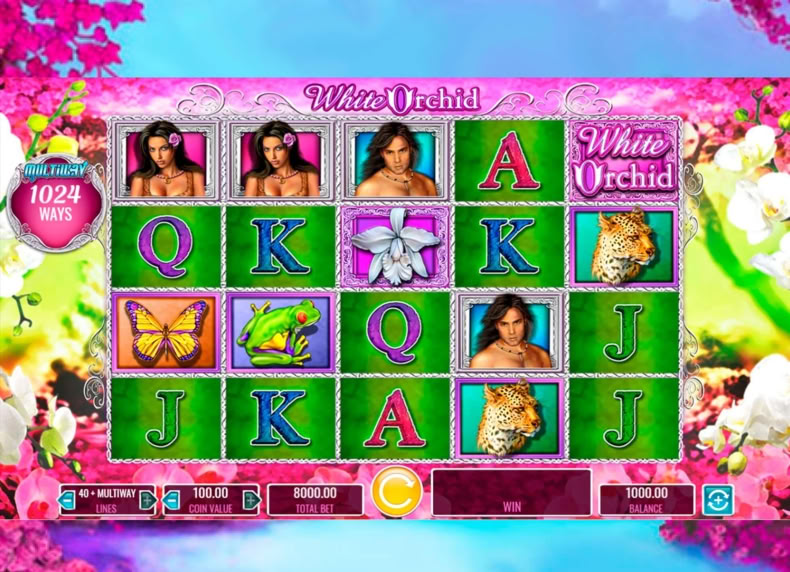 White Orchid game - play for free