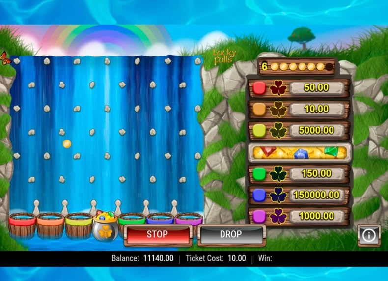 Lucky Falls game - play for free