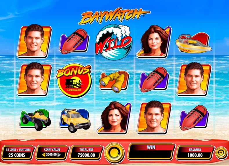 Baywatch game - play for free