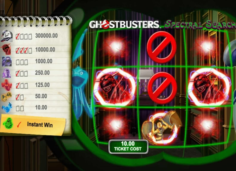 Ghostbusters Spectral Search game - play for free
