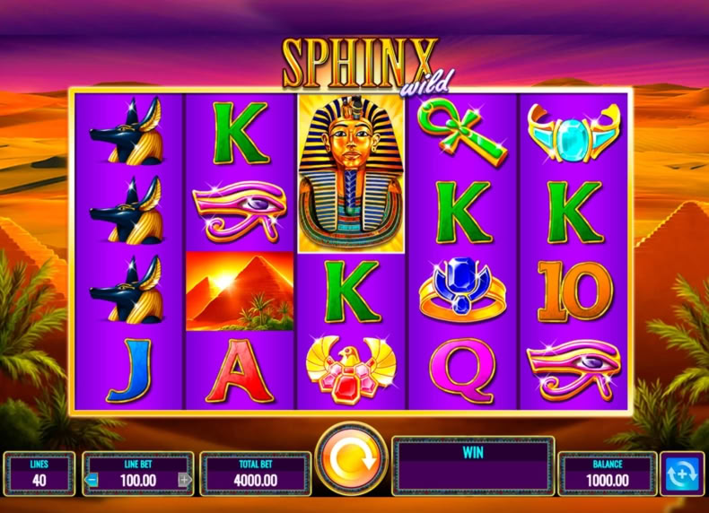 Sphinx Wild game - play for free