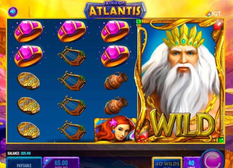 King of Atlantis game - play for free