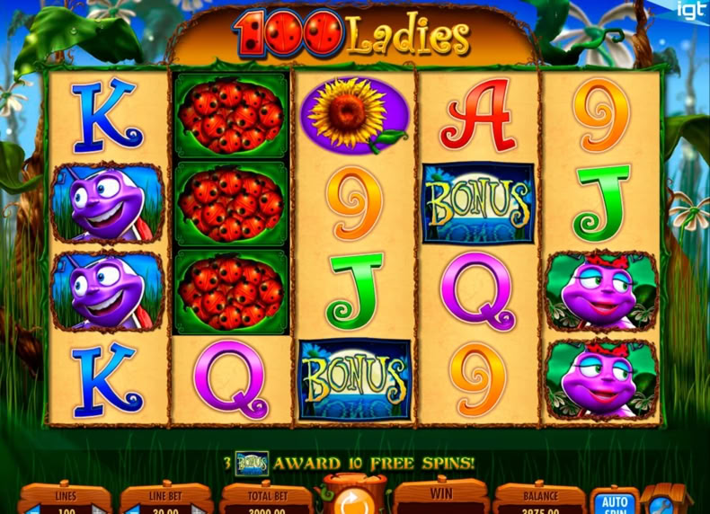 100 Ladies game - play for free