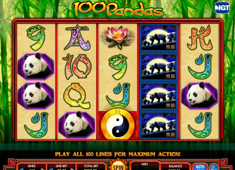 100 Pandas game - play for free