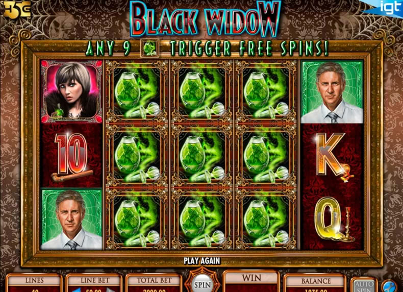 Black Widow game - play for free