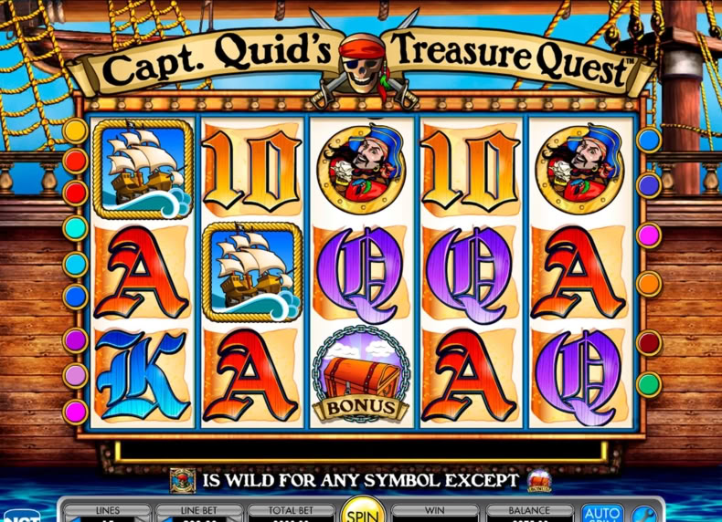 Captain Quid's Treasure Quest game - play for free
