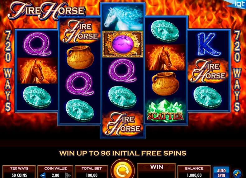 Fire Horse game - play for free