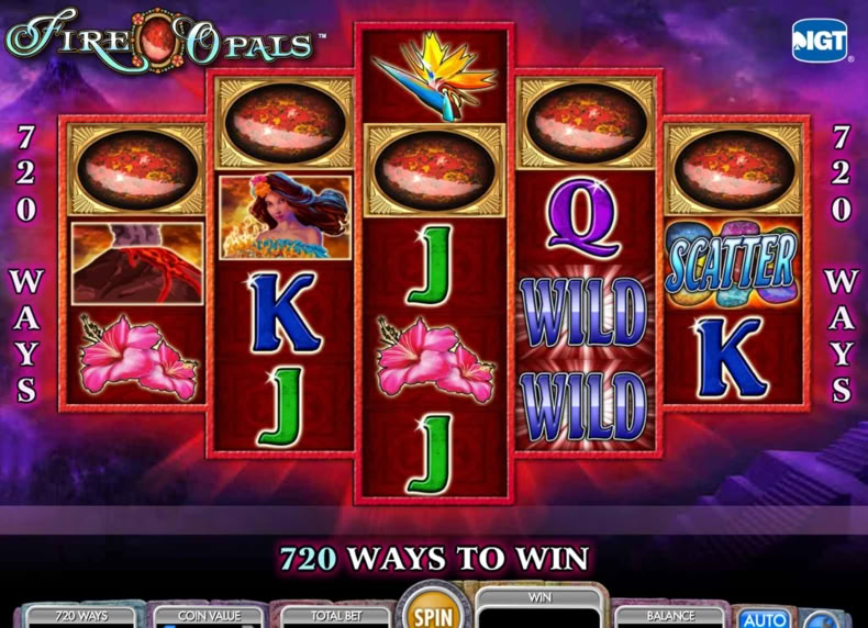Fire Opals game - play for free