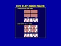 Five Play Draw Poker
