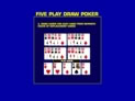 Five Play Draw Poker