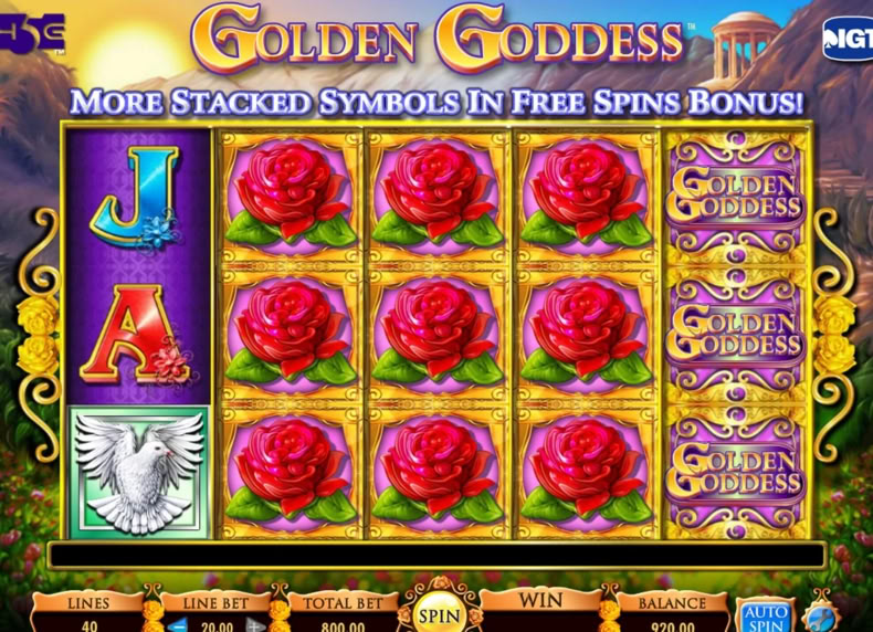 Golden Goddess game - play for free