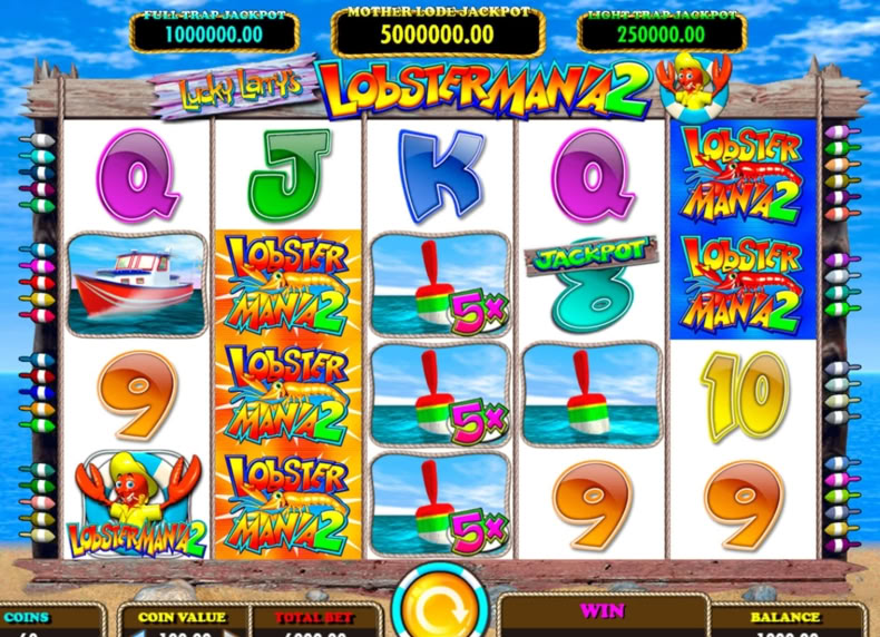 Lucky Larry's Lobstermania 2 game - play for free