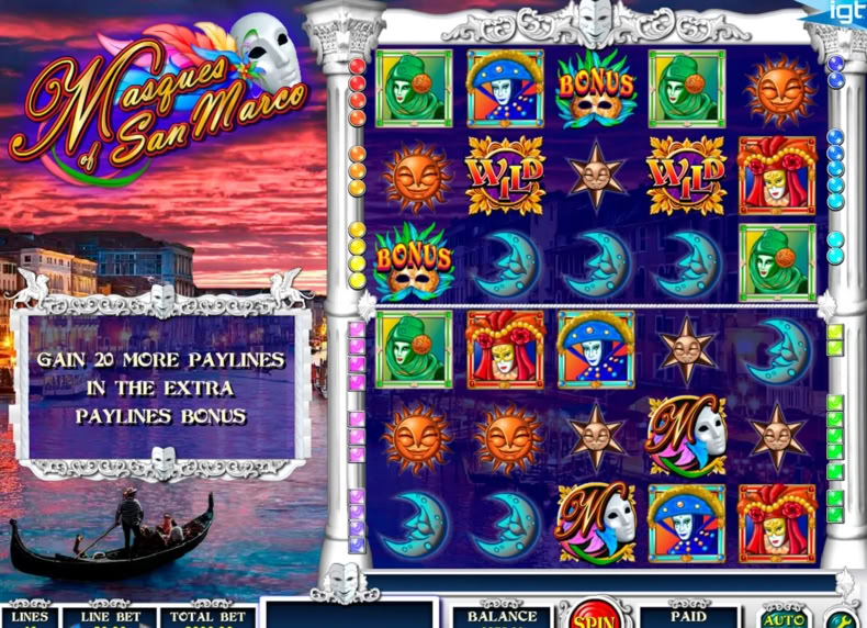 Masques of San Marco game - play for free