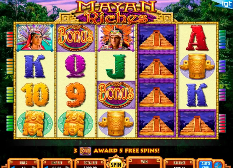 Mayan Riches game - play for free
