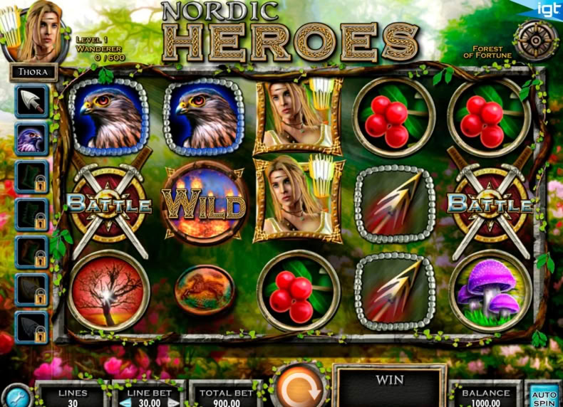 Nordic Heroes game - play for free