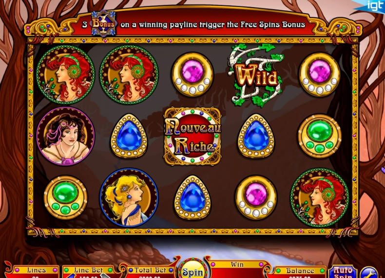 Nouveau Riche game - play for free