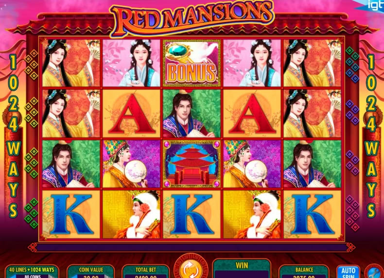 Red Mansions game - play for free