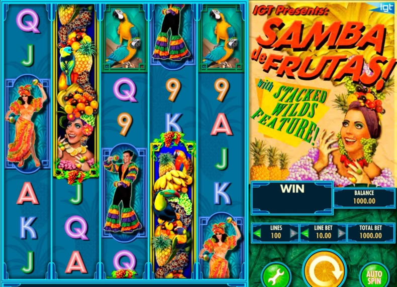 Samba de Frutas game - play for free