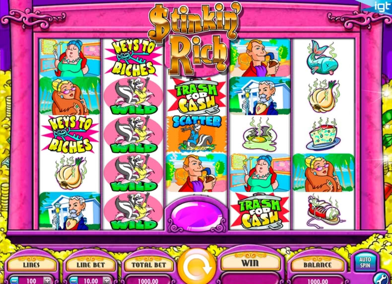 Stinkin' Rich game - play for free