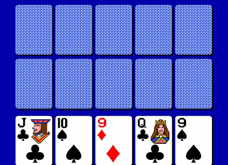 Triple Play Draw Poker game - play for free