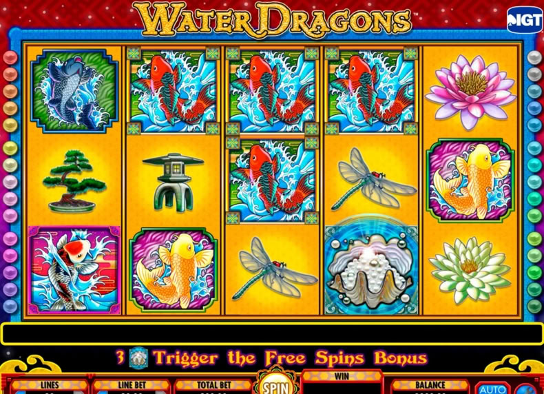 Water Dragons game - play for free