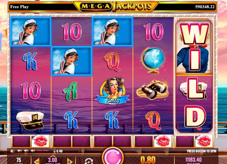 Mega Jackpots - Ocean Belles game - play for free