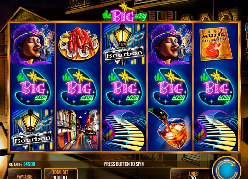 The Big Easy (EVA) game - play for free