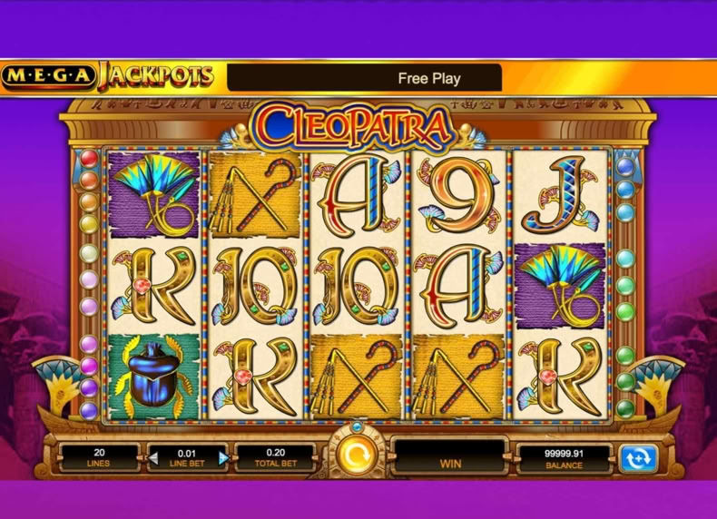 Mega Jackpots - Cleopatra game - play for free