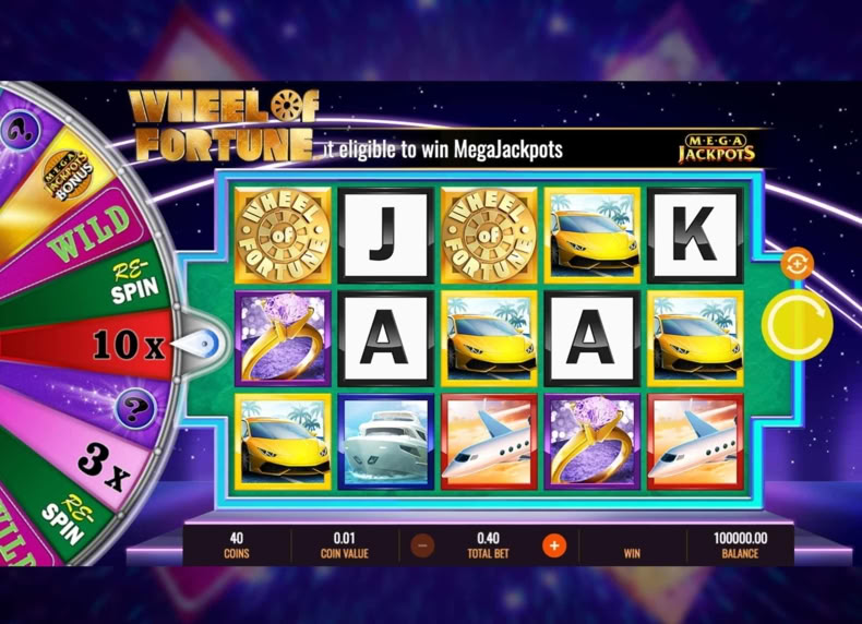 Mega Jackpots - Wheel of Fortune On Air game - play for free