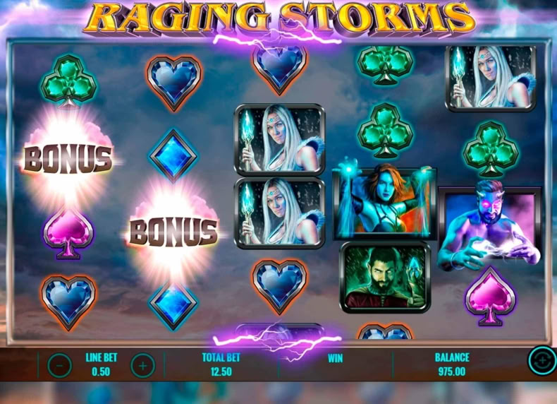 Raging Storms game - play for free