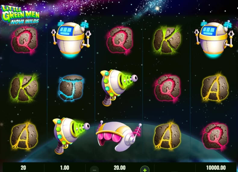 Little Green Men Nova Wilds game - play for free