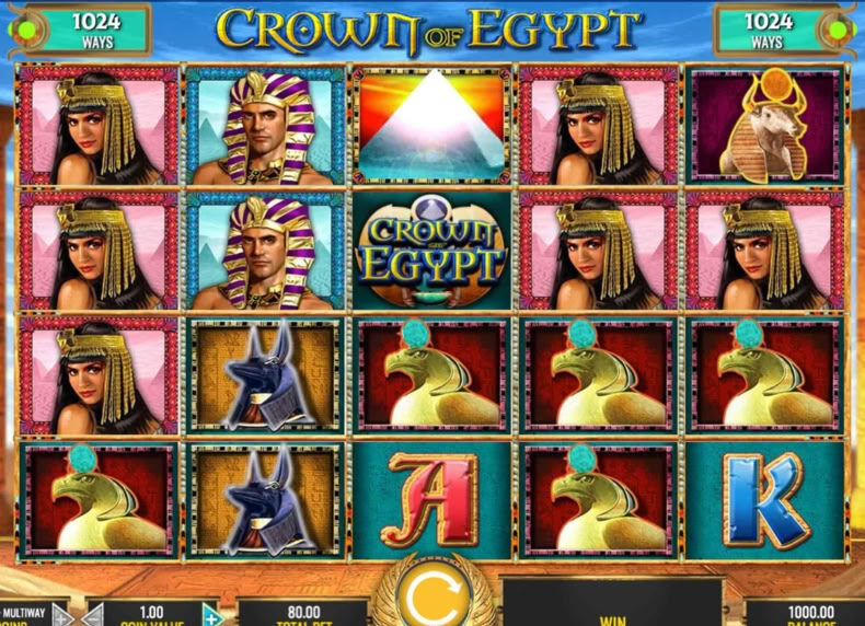 Crown of Egypt game - play for free