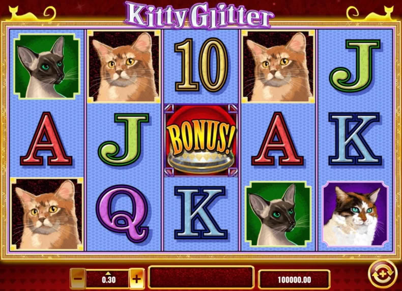Kitty Glitter game - play for free
