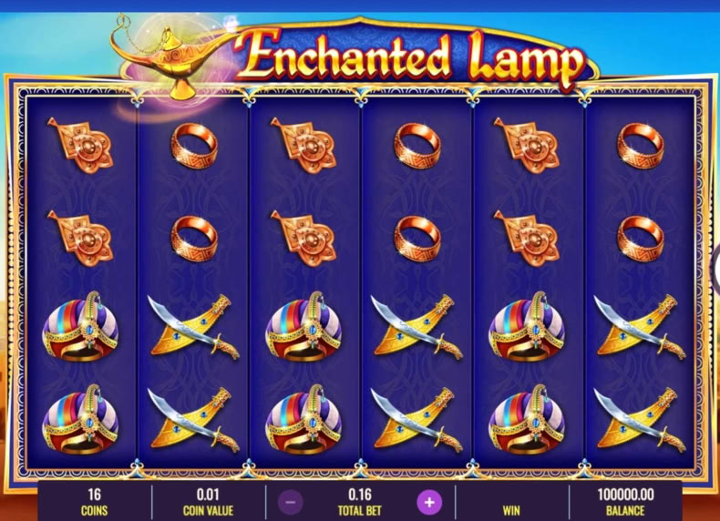 Enchanted Lamp game - play for free