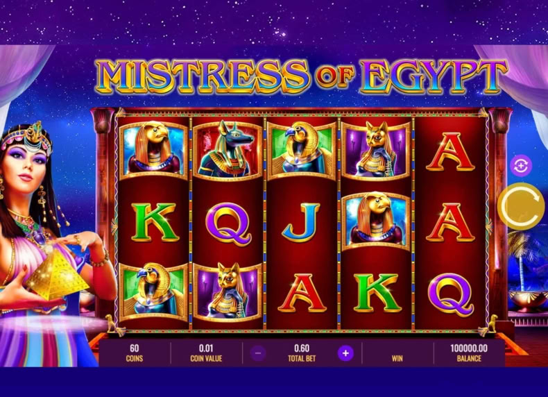 Mistress of Egypt game - play for free
